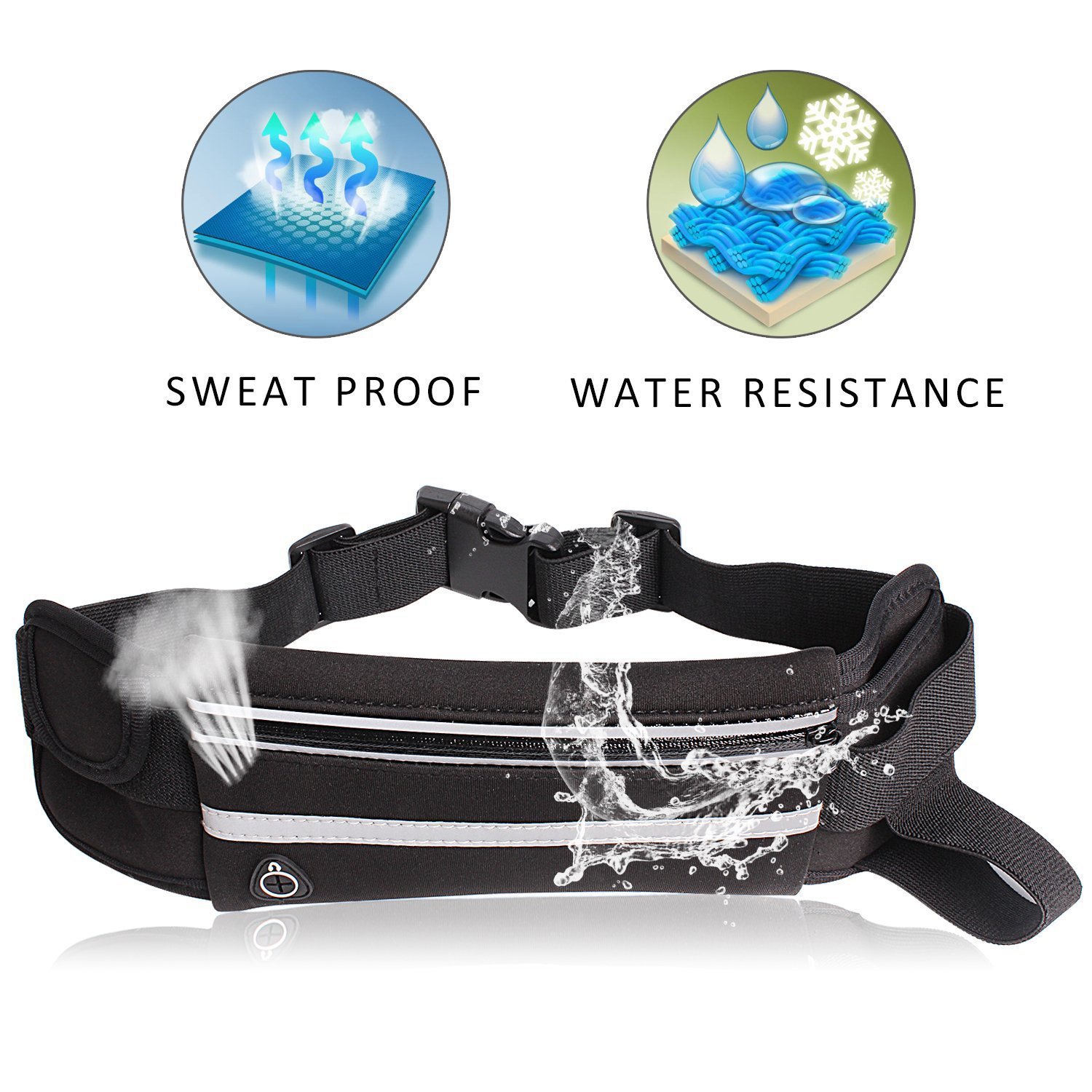 กระเป๋าคาดเอวสำหรับเล่นกีฬา ปร - Yoga Fitness Apple บทวิจารณ์และราคา