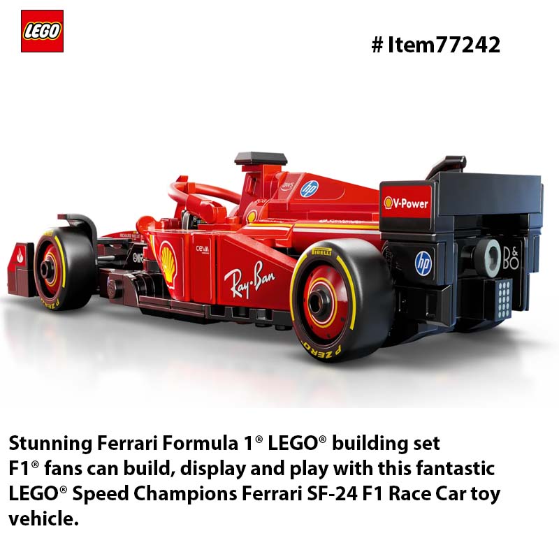 LEGO 77242 Speed Champions Fer - Victor Racket Jetspeed บทวิจารณ์และราคา
