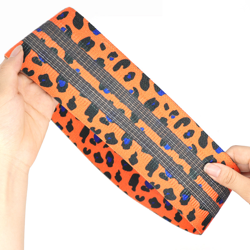 สายยางยืดลายเสือดาวสำหรับบริหา - Yoga Fitness Resistance Band บทวิจารณ์และราคา