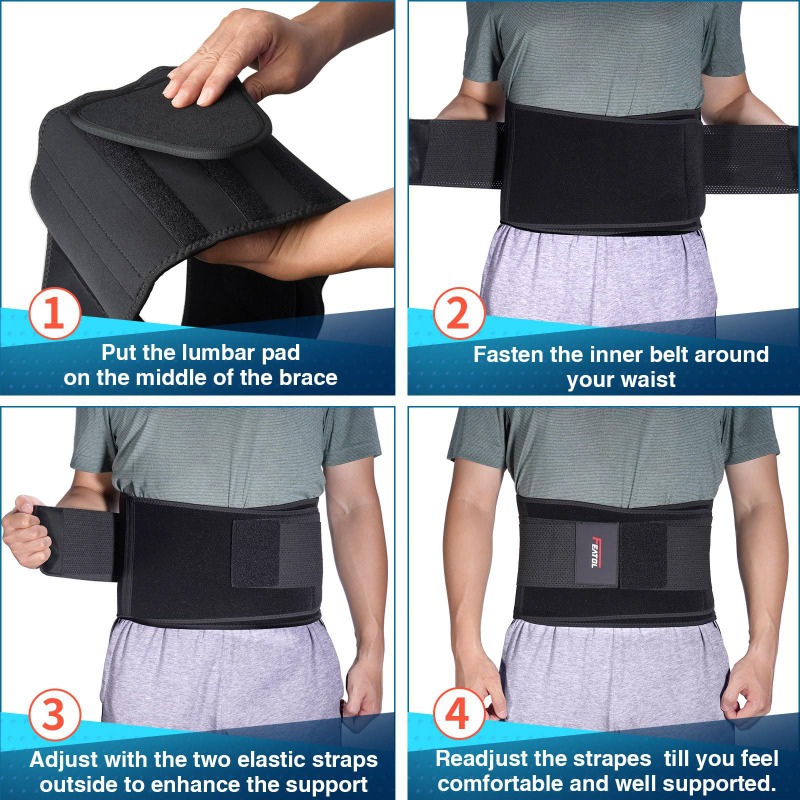 เข็มขัดพยุงหลังและเอวสำหรับแก้ - Posture Corrector Back บทวิจารณ์และราคา
