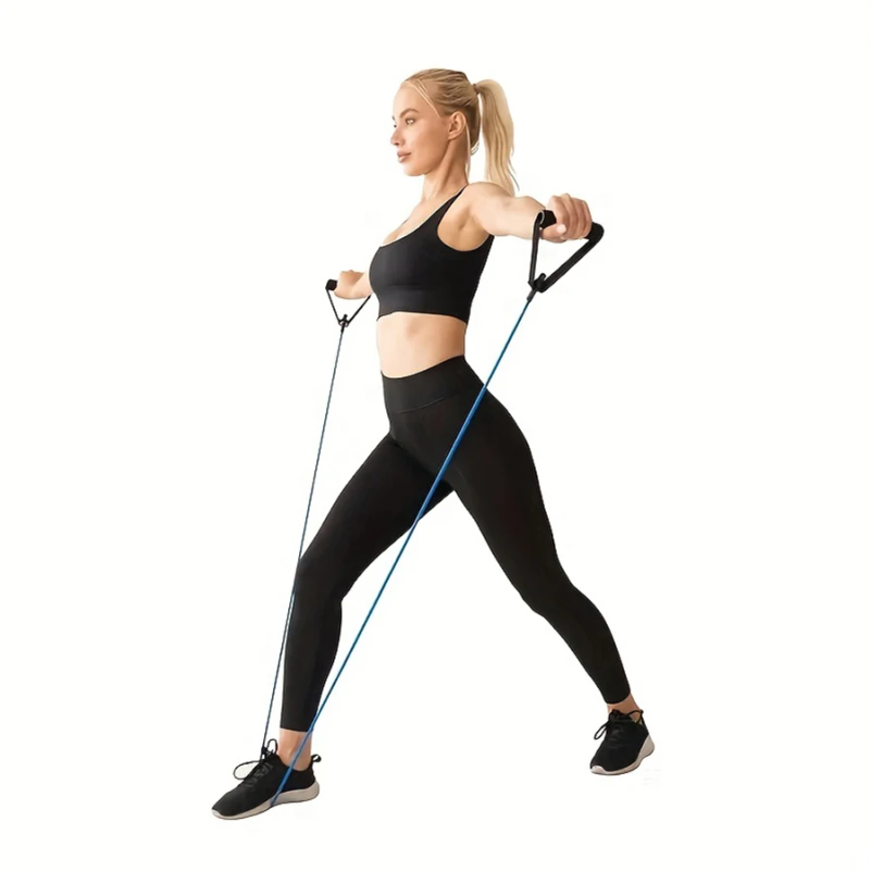 สายยางยืดออกกำลังกาย 4 ระดับคว - Yoga Fitness Resistance Band บทวิจารณ์และราคา