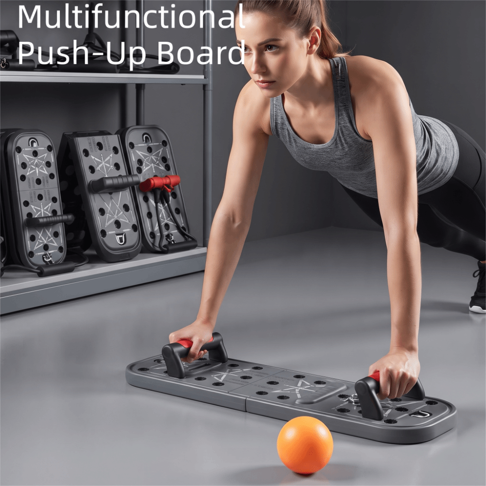 แผ่นวิดพื้นแบบพกพา มีหูจับ กัน - Push Up Board บทวิจารณ์และราคา