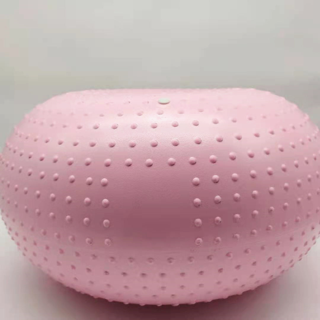 New Yoga Ball Donuts Thickened - Yoga Fitness Apple บทวิจารณ์และราคา